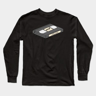 VHS Tape Long Sleeve T-Shirt